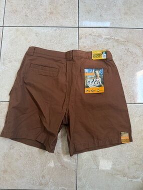 Savane Cargo Hiking Shorts Cotton Canvas Mens 40 Comfort Waist Outdoor New